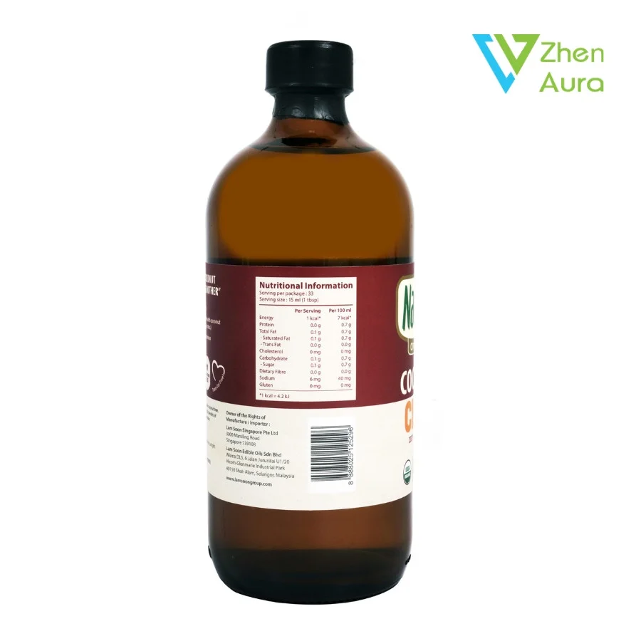 Naturel Organic Coconut Cider Vinegar 500ml - Image 3